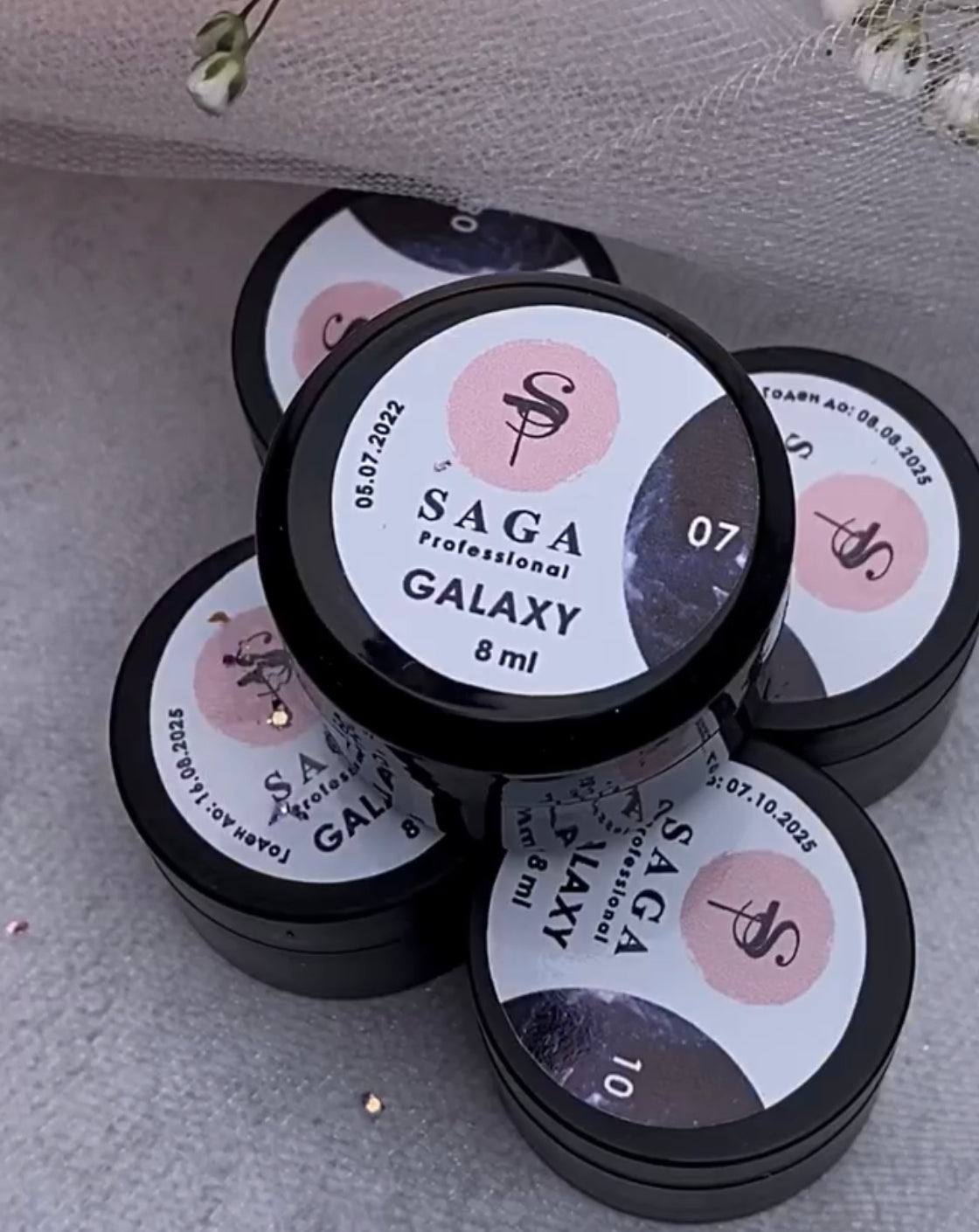 Saga Professional Gel Polishes